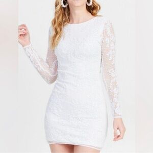 White short altar’d state dress